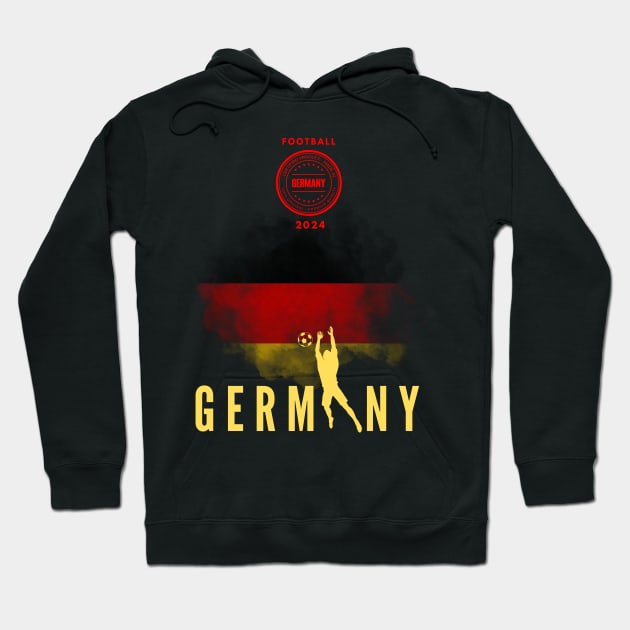 Germany Soccer 2024 Hoodie by Buy Rite Merch